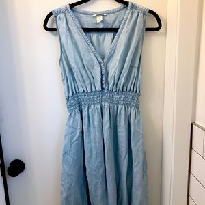 💙Maternity Jean Dress Pockets💙